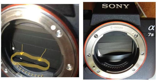сломался затвор Sony а7м3